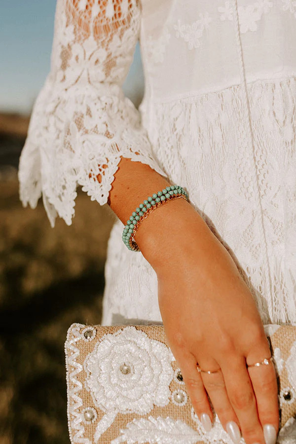 Try To Resist Bracelet In Jade | Impressions Online Boutique