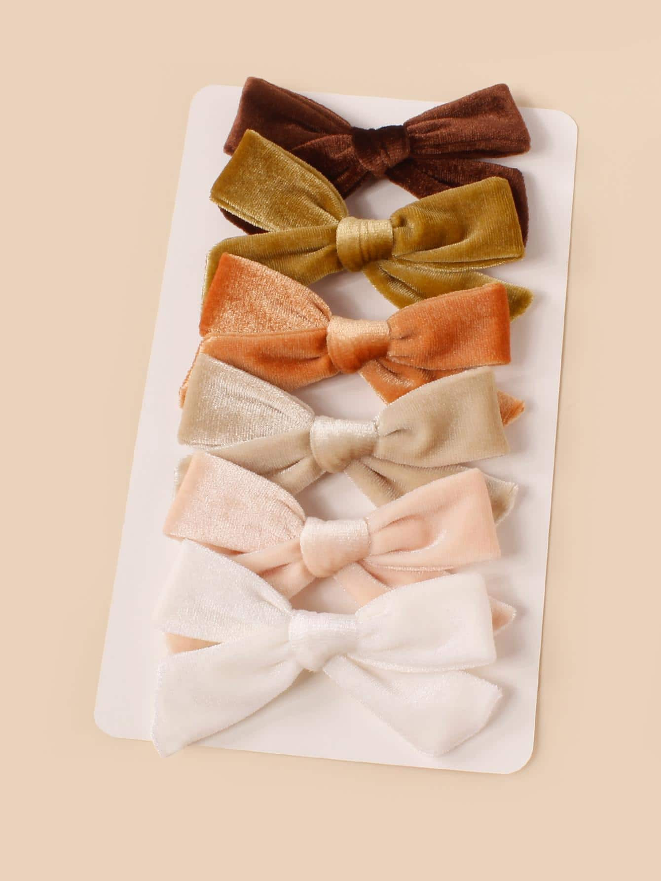 6pcs Kids Bow Decor Cute Alligator Hair Clip For Hair Decoration | SHEIN