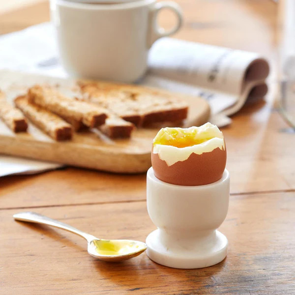 Egg Cup in White Marble design by Sir/Madam – BURKE DECOR | Burke Decor
