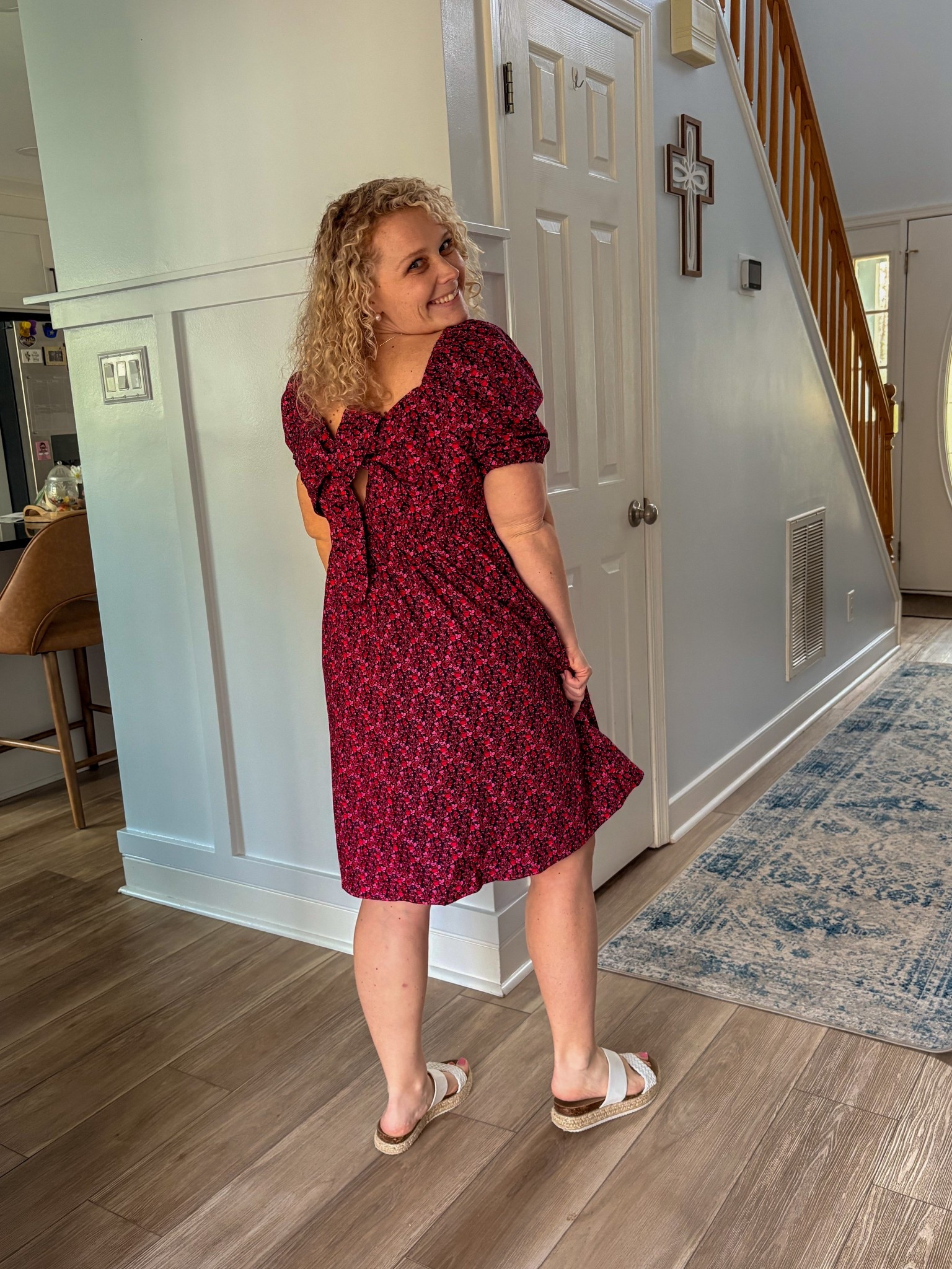 The bow back detail in this Walmart dress find 👗🎀🫶

#LTKmomlife #LTKootd #LTKPetite