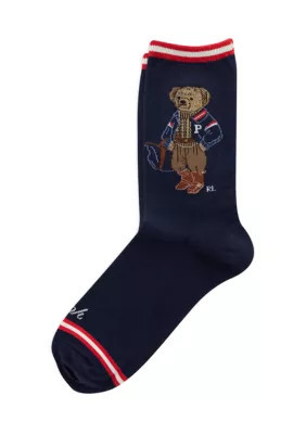 Ralph Lauren Women's Fall Sport Bear Socks | Belk