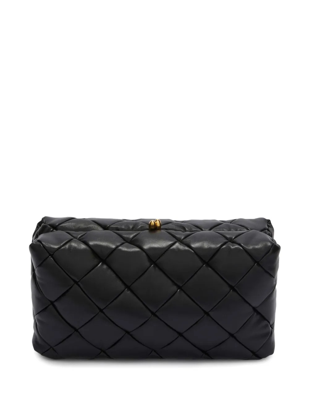 Jil Sander Goji Pillow Medium Clutch Bag | Black | FARFETCH | Farfetch Global
