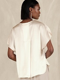 Bliss Silk Dolman Top | Banana Republic (US)