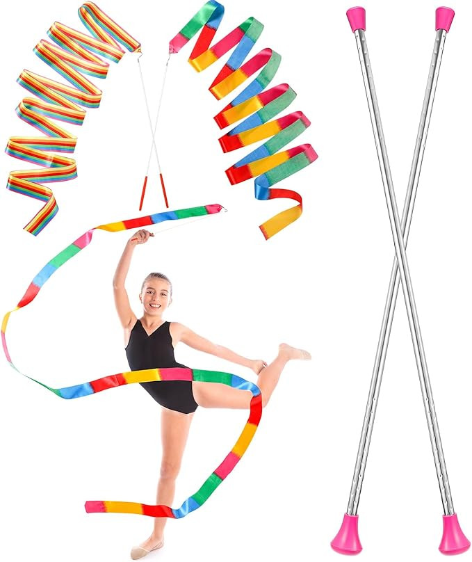 Leyndo 4 Pieces Twirling and Marching Christmas Baton - Standard Stainless Steel Mini Shaft Rod w... | Amazon (US)