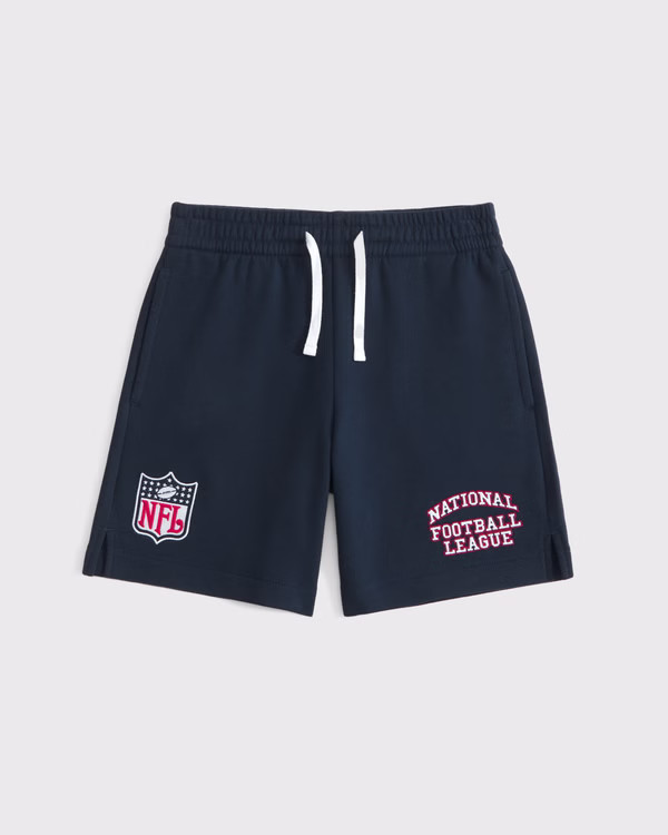 nfl graphic fleece shorts | Abercrombie & Fitch (US)