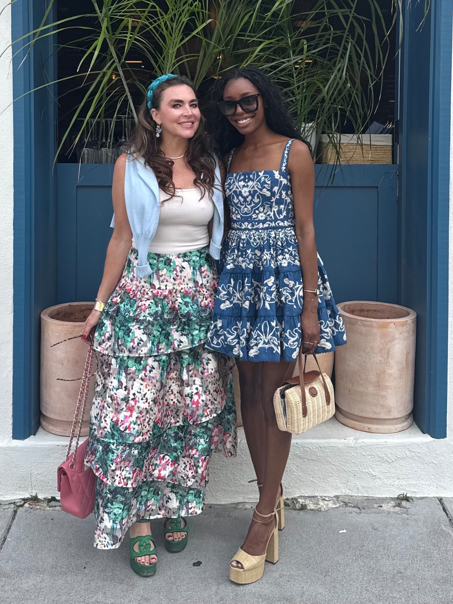 Aqua Bendita mini dress