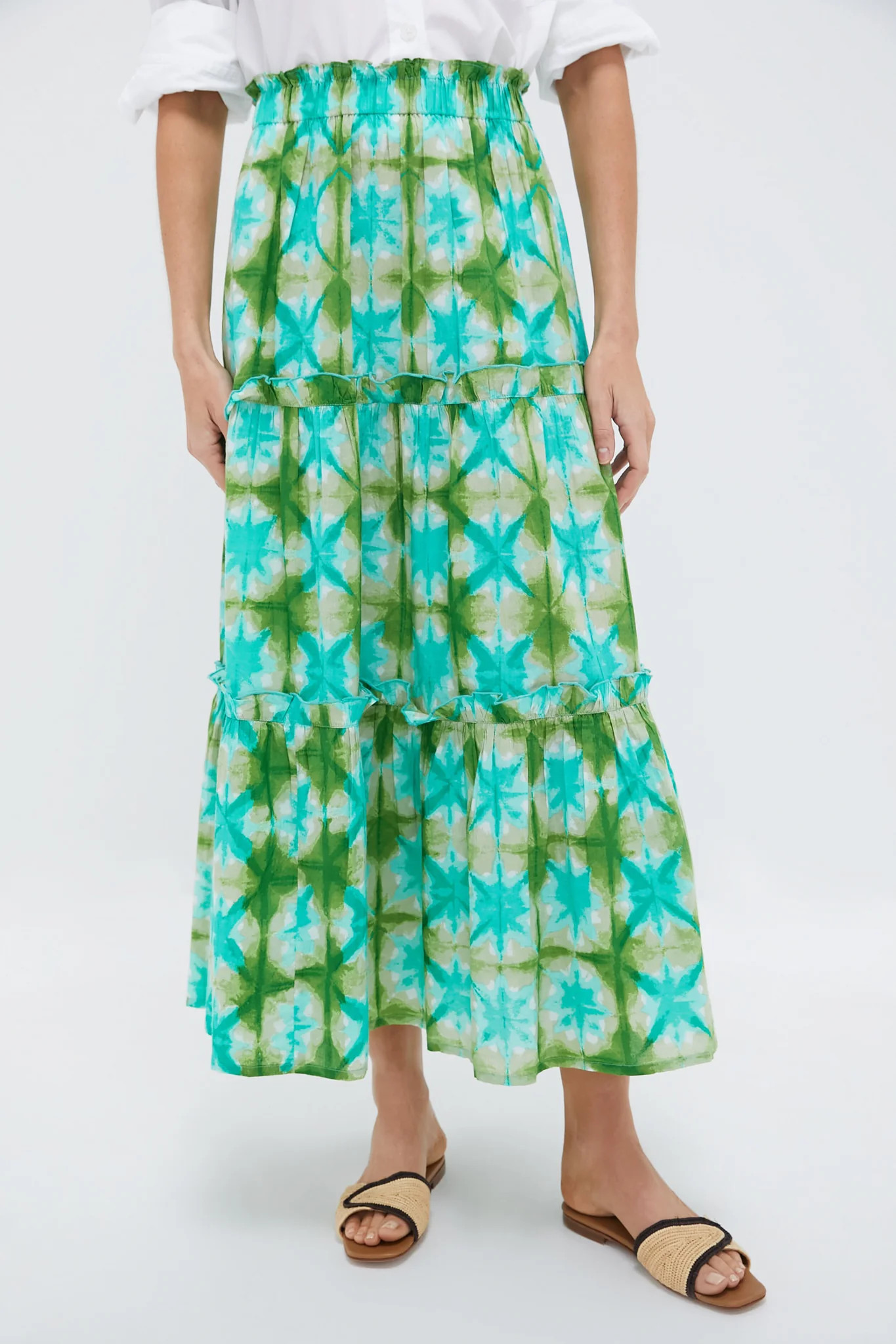 Seafoam Medallion Prado Skirt | Tuckernuck (US)