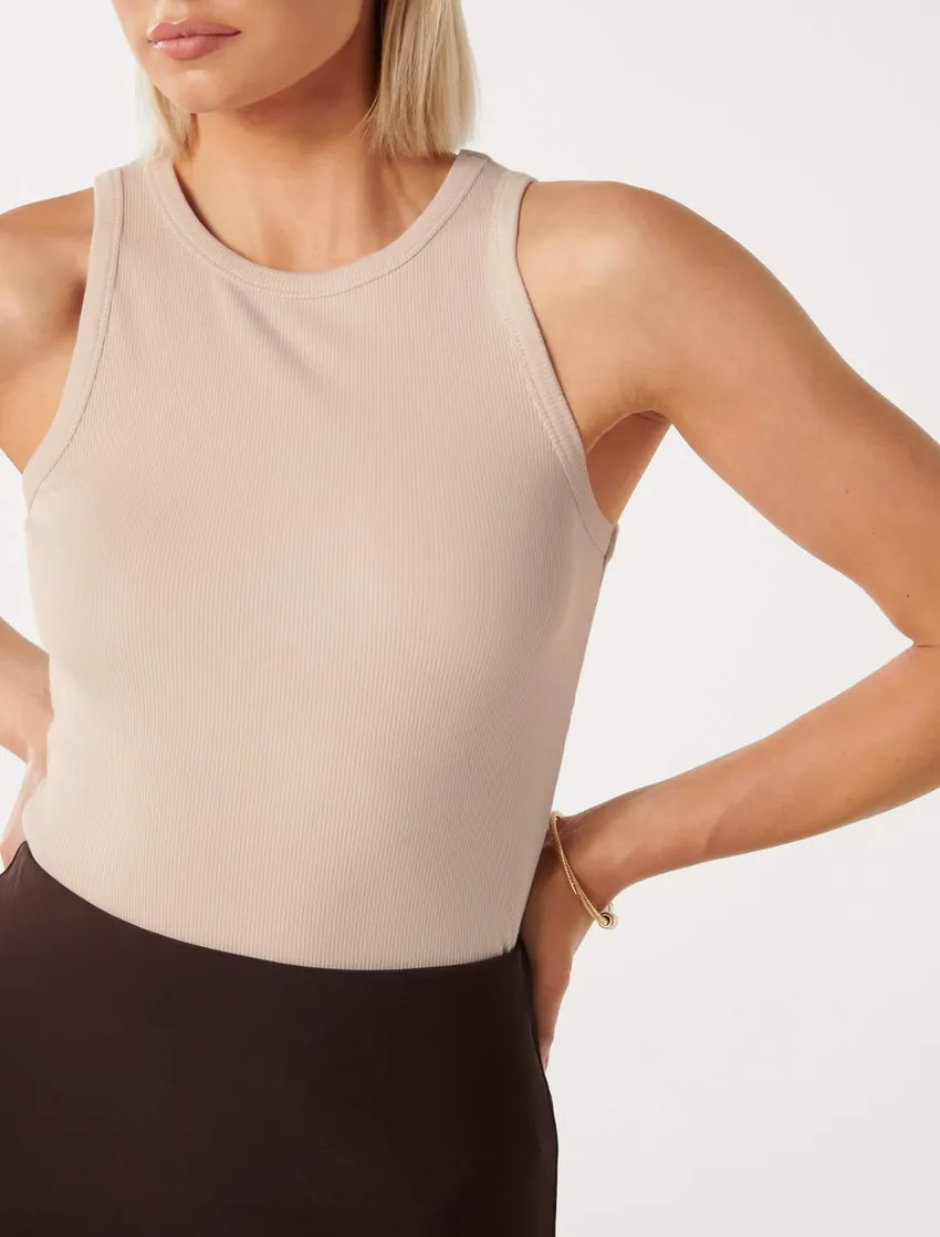 Remi Rib Racer Tank | Forever New (AU)