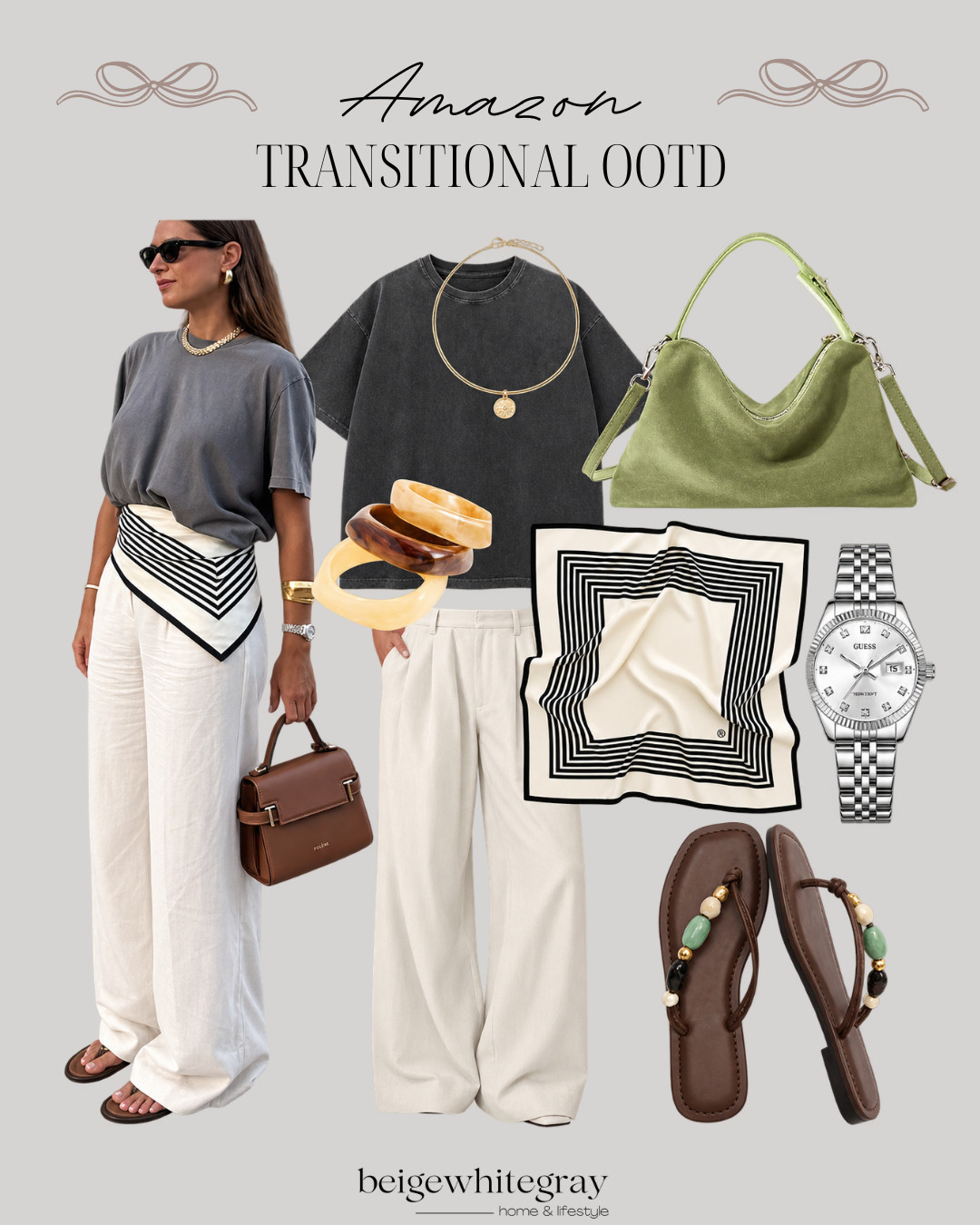 Feeling inspired by this chic outfit! Check out the full look with these versatile pieces. #OOTD #StyleInspo