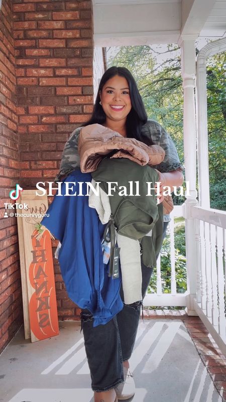 SHEIN fall haul! I found so many cute pieces to redo my fall wardrobe for this year 🍂🖤 #plussizefallfashion #plussizeclothes #shacket #falldresses #size20style 

#LTKSeasonal #LTKplussize #LTKfindsunder50