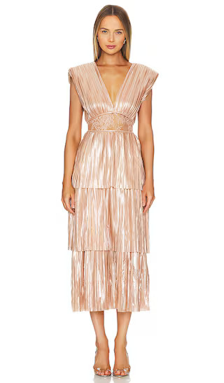 Sabina Musayev Davina Dress in Rose Gold. - size M | Revolve Clothing (Global)