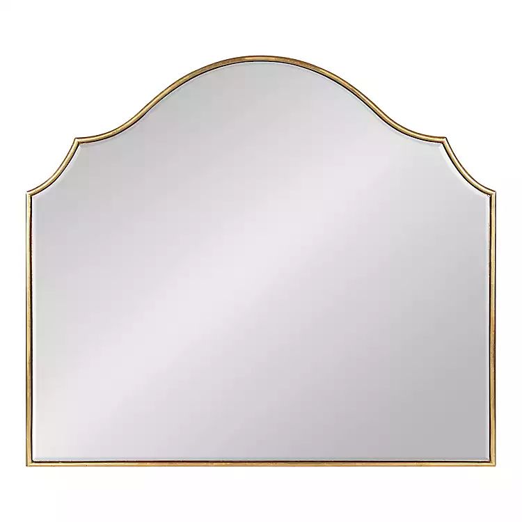 Leanna Gold Arched Frame Mirror | Kirkland's Home