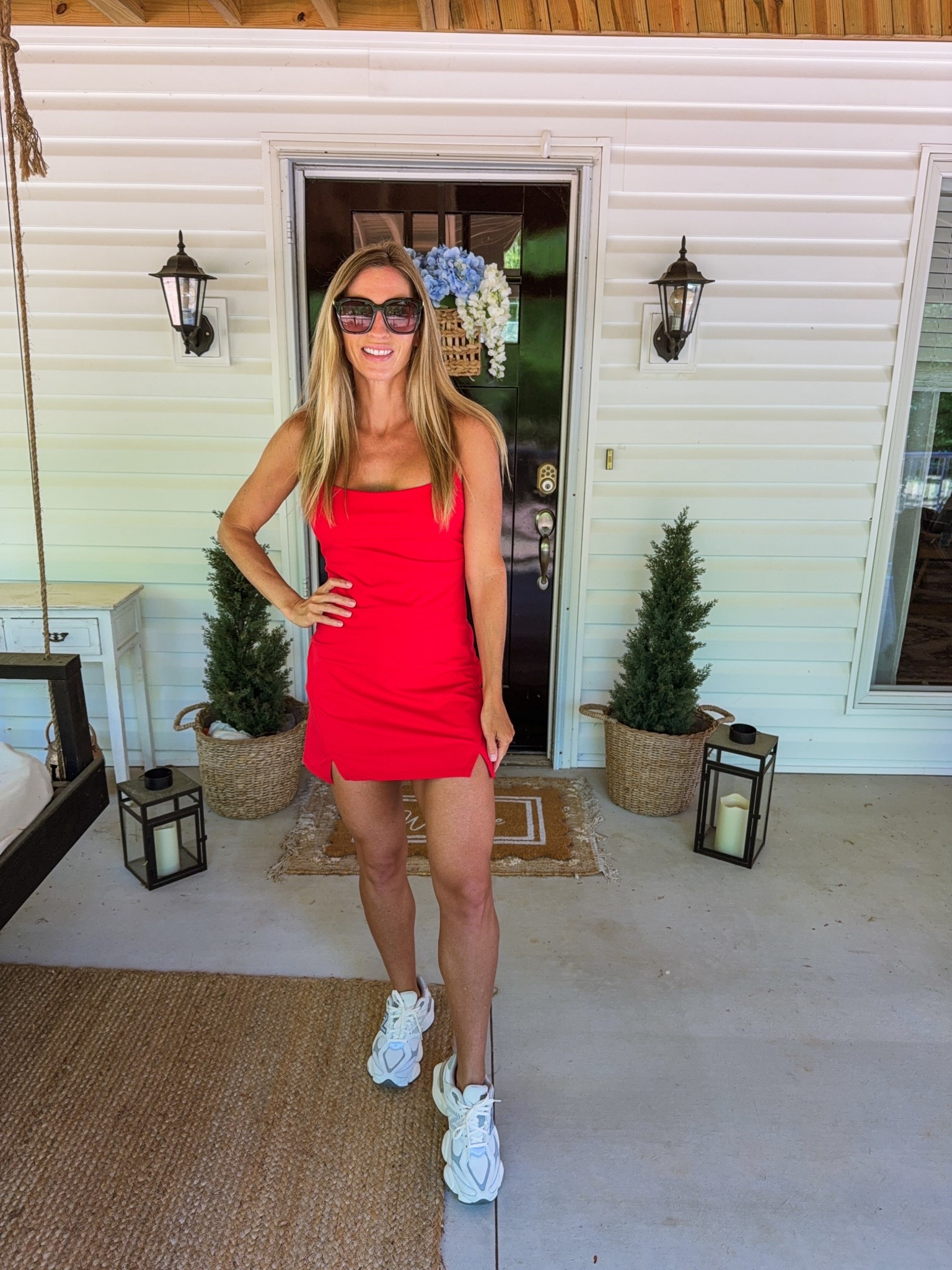 Red active dress, amazon activewear  dress , tennis dress 

#LTKPetite #LTKSeasonal #LTKActive