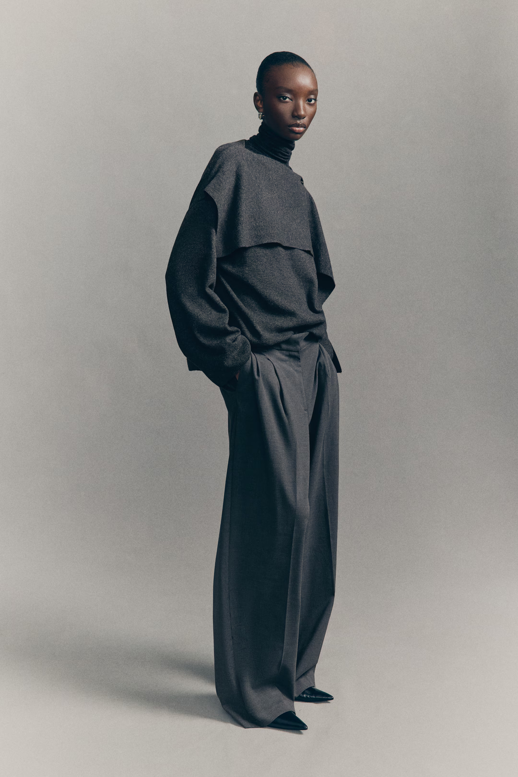 Elegante Hose mit weitem Bein | H&M (DE, AT, CH, NL, FI)