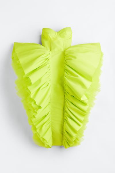 Flounced Evening Dress | H&M (US + CA)