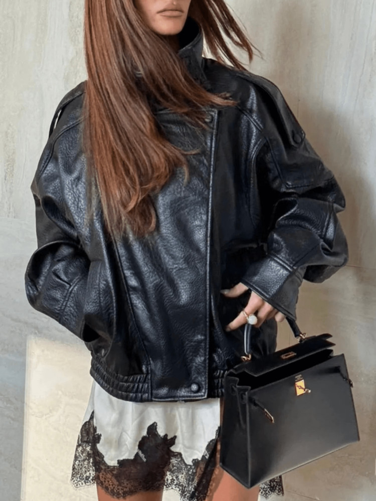 Lederjacke  | SHEIN