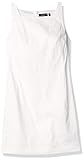 Theory Women's Square Neck Linen Dress, White, 8 | Amazon (US)