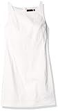 Theory Women's Square Neck Linen Dress, White, 8 | Amazon (US)