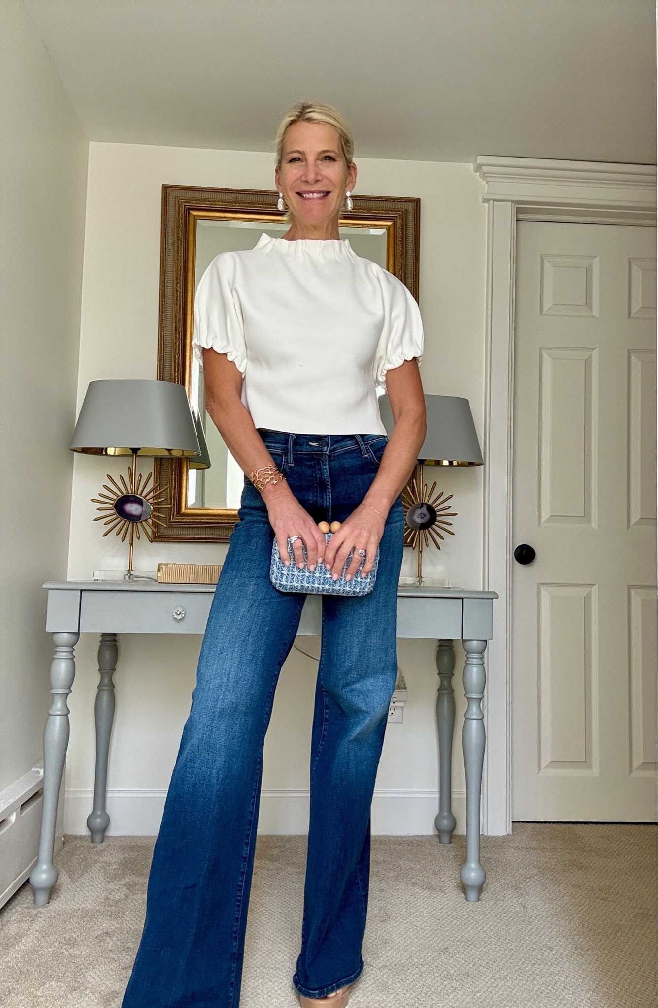 I loooove this too from Zara.  It comes as a set with a beautiful skirt. Don’t miss this!

#LTKootd #LTKOver40