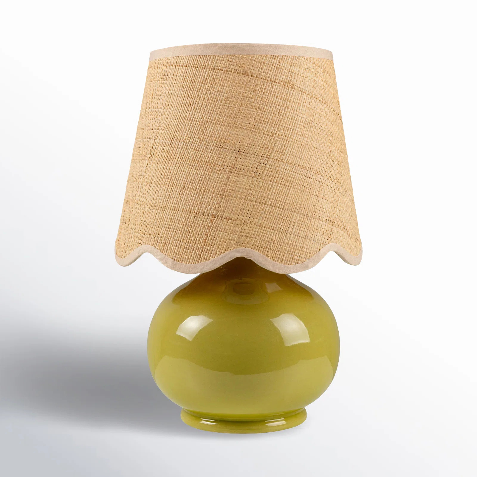 Birch Lane™ Momsen Scallop Shade Lamp | Birch Lane | Birch Lane