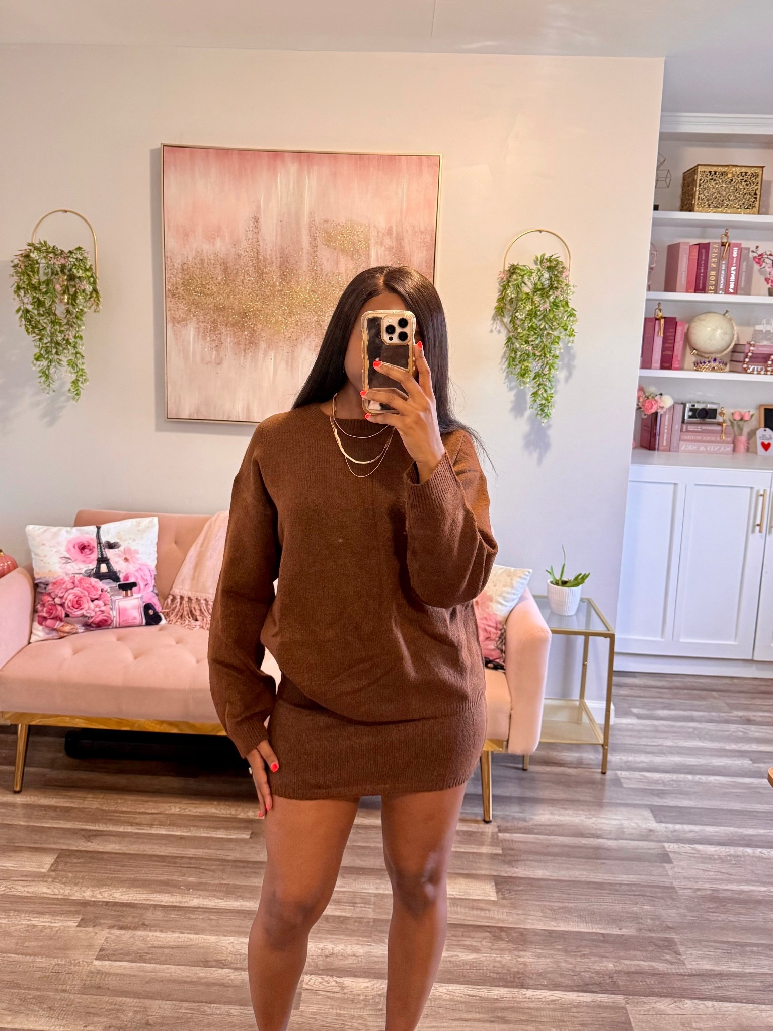 Cozy + chic 🍫 This chocolate brown knit sweater + mini skirt set is a must-have for effortless fall style. Dress it up with boots or keep it casual with sneakers—either way, it’s giving fall perfection.
Size = small 

#ltkfashion #ltkstyle #falloutfitideas #knitset #chocolatebrown #cozychic #sweaterweather #ltkfallstyle #miniskirtoutfit

#LTKSeasonal #LTKFindsUnder100 #LTKFindsUnder50