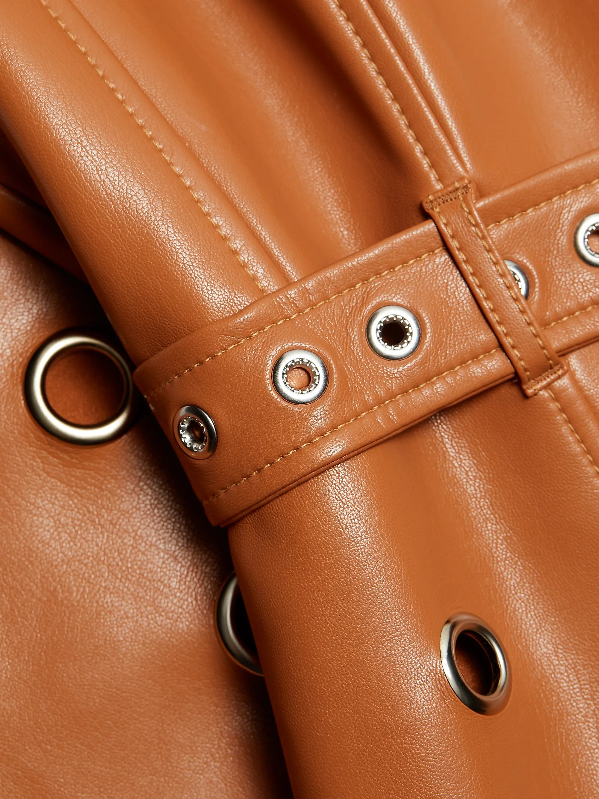 Harriet Faux Leather Minidress | Saks Fifth Avenue