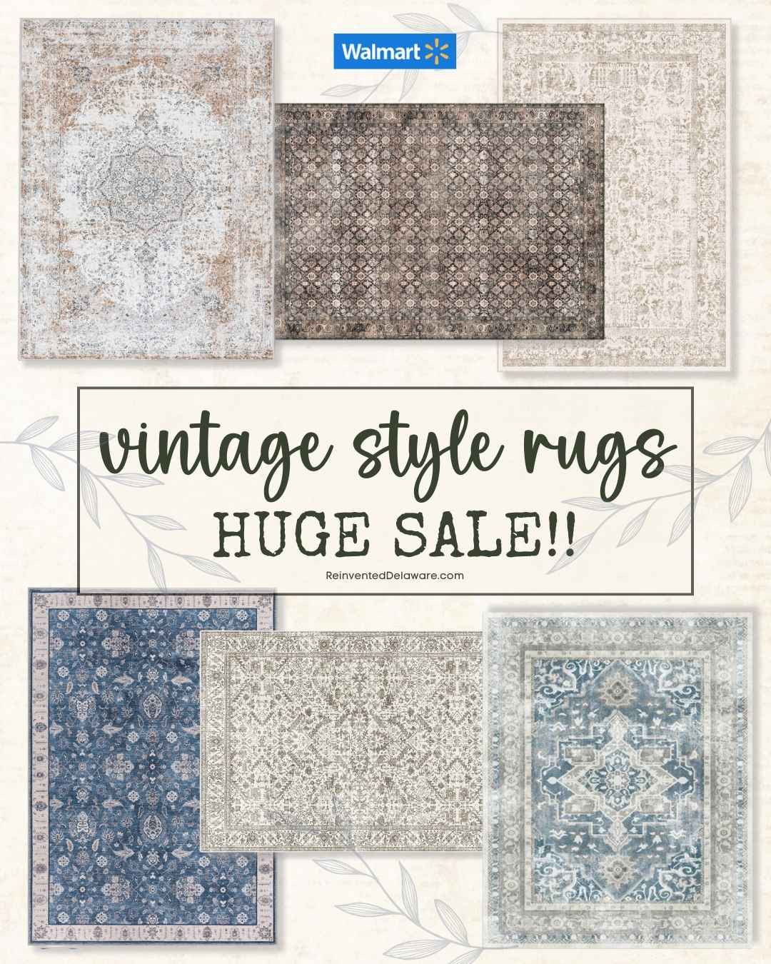 🥳 Huge Rug Sale at Walmart! Many of these are half price! 

 #LTKHome #LTKSaleAlert