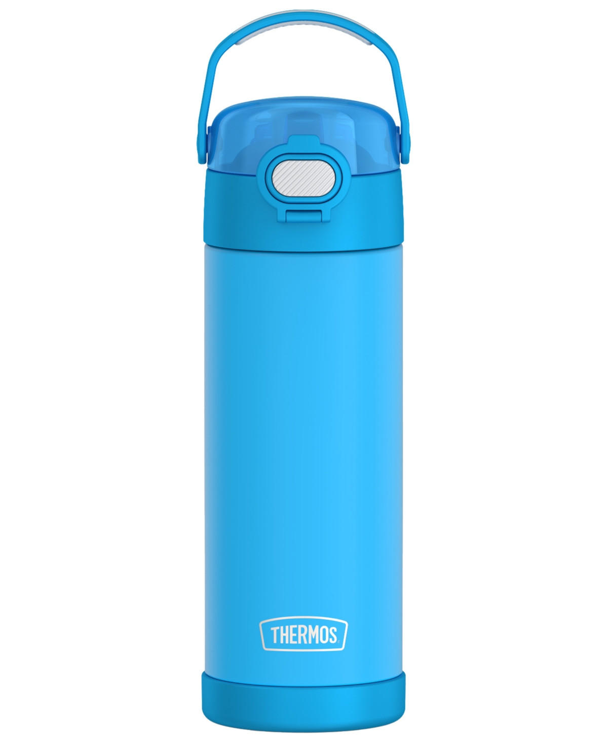 Thermos Funtainer 16 oz. Water Bottle with Locking Lid - Electric Blue | Macy's