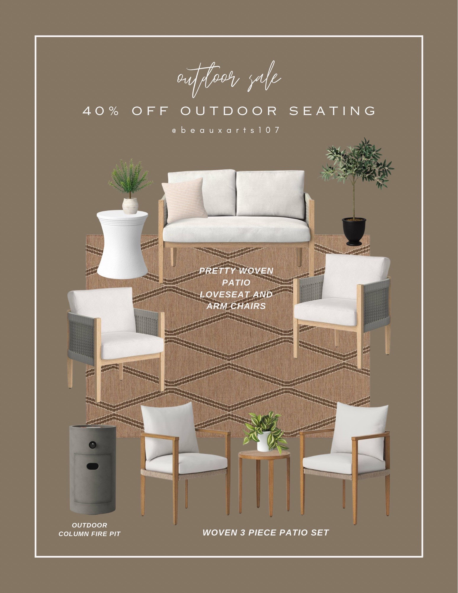 Save 40% off on these beautiful outdoor furniture and decor deals!

#LTKHome #LTKStyleTip #LTKSaleAlert