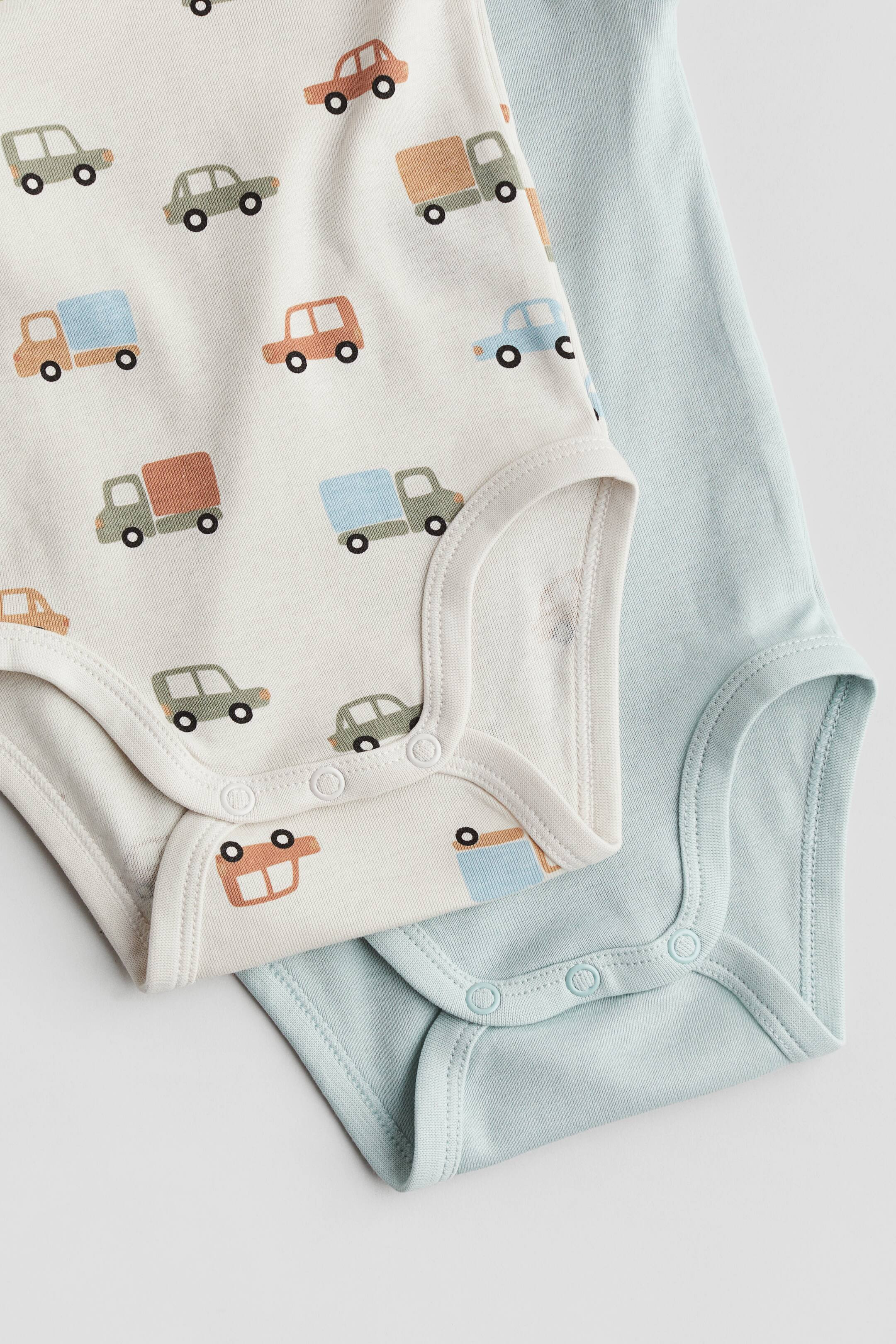 5-pack Long-sleeved Bodysuits | H&M (US + CA)