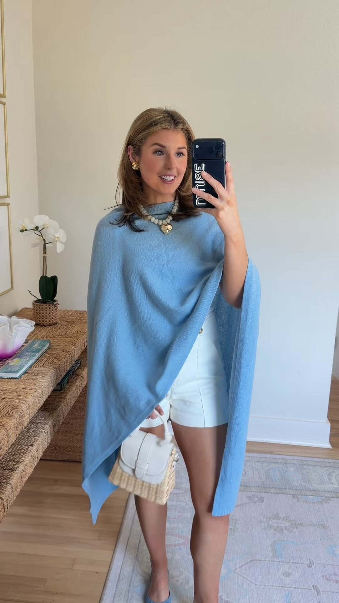 Easy outfit idea for spring or summer! Shorts are old, linked similar!