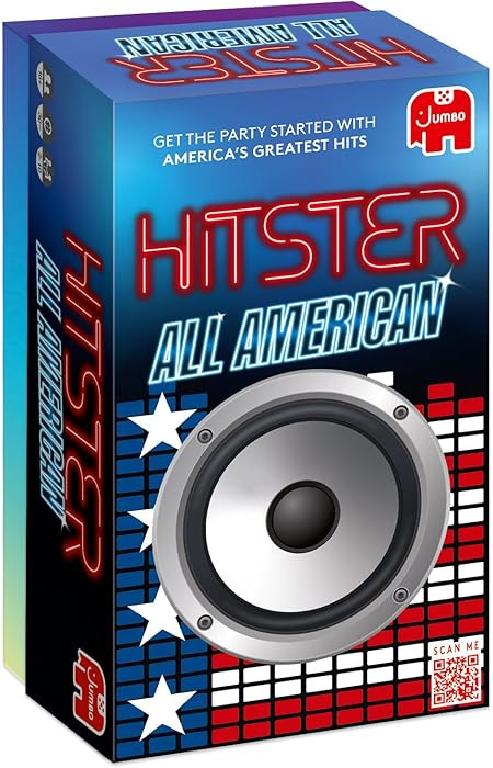 Jumbo Hitster - All American, Fun Music Quiz Card Game, 2-10 Players - 300 Best American Music Hi... | Amazon (US)