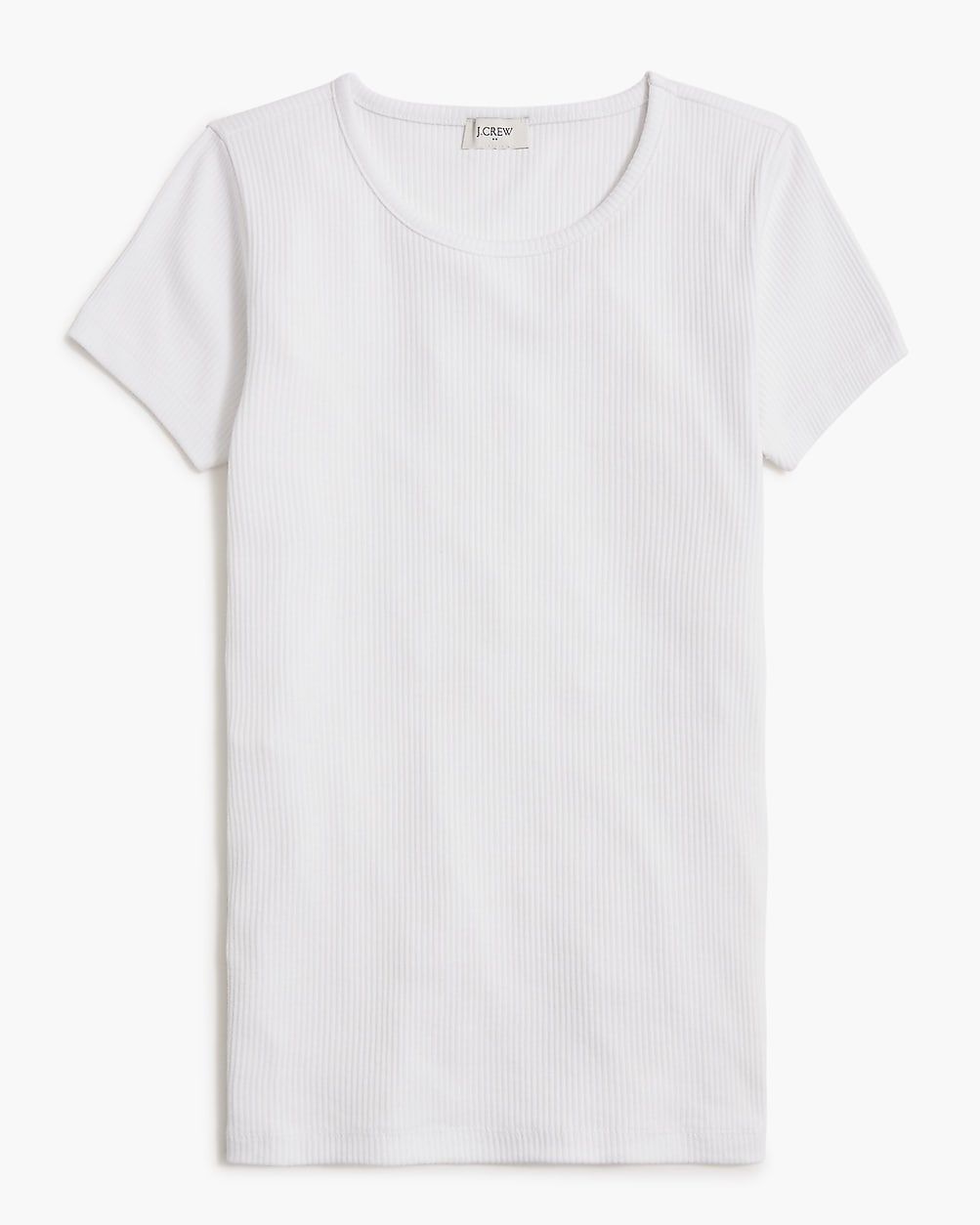 Ribbed crewneck tee | J.Crew Factory