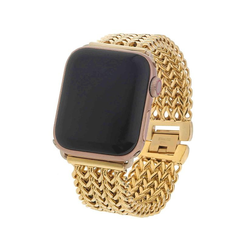 Gold Plated Apple Watch Band | Victoria Emerson