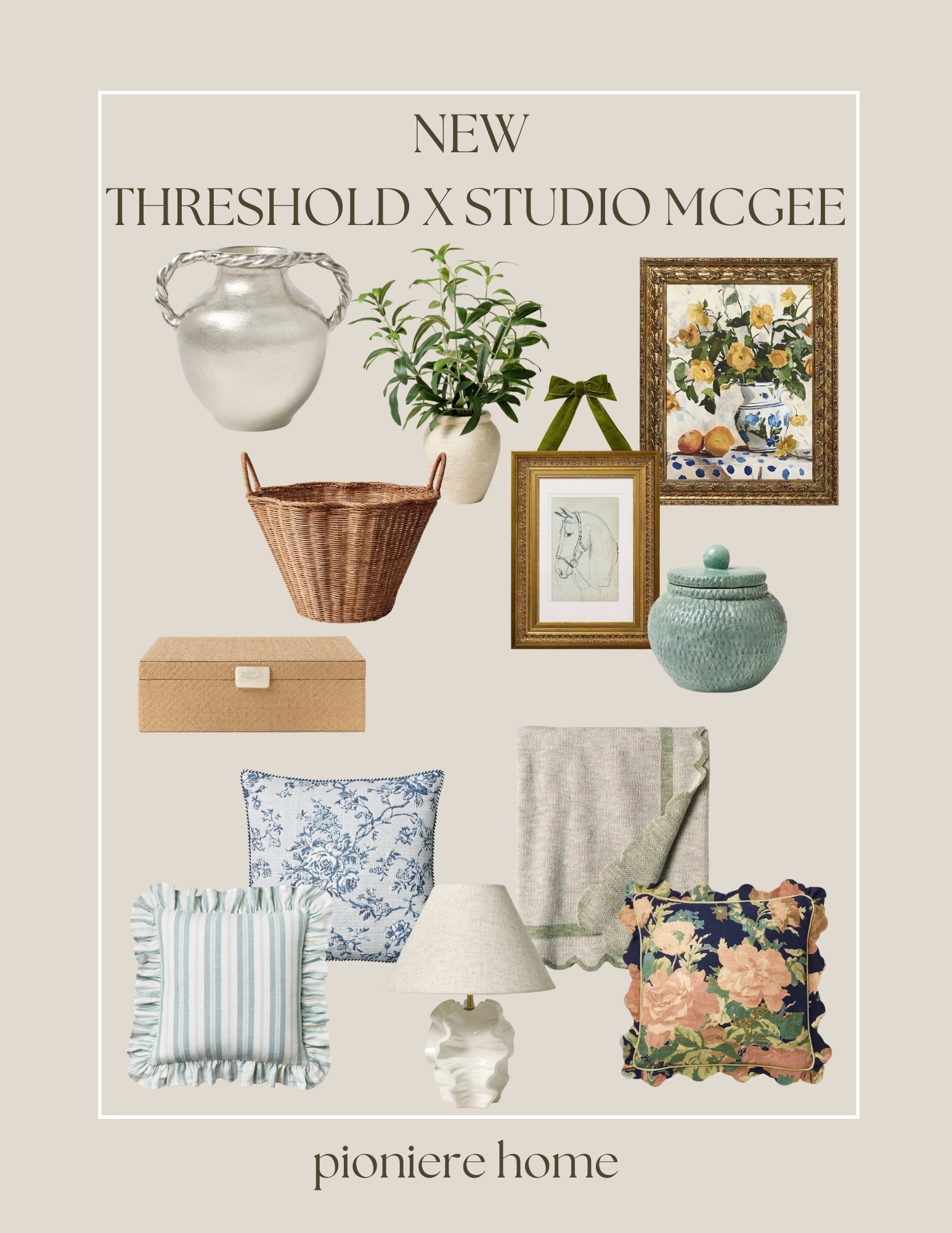 New threshold x studio McGee spring decor. Throw pillows, home accents, wall art, shelf decor, affordable home decor  

#LTKHome #LTKFindsUnder50 #LTKSeasonal