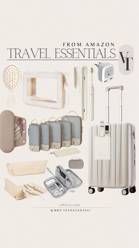 Amazon travel essentials! Here is what I ordered for our upcoming trip to Europe including this set of 3 suitcases! #LTKtravel #LTKfindsunder100 #amazontravel #travelmusthave

#LTKSaleAlert #LTKTravel
