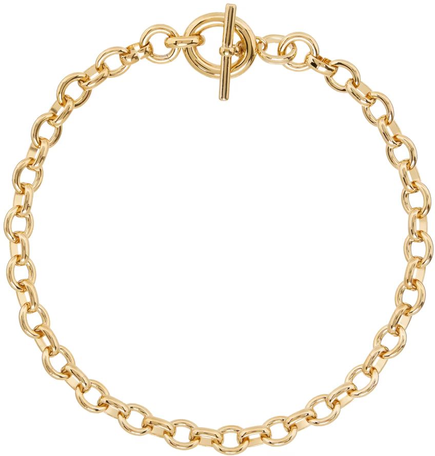 Gold Portrait Necklace | SSENSE