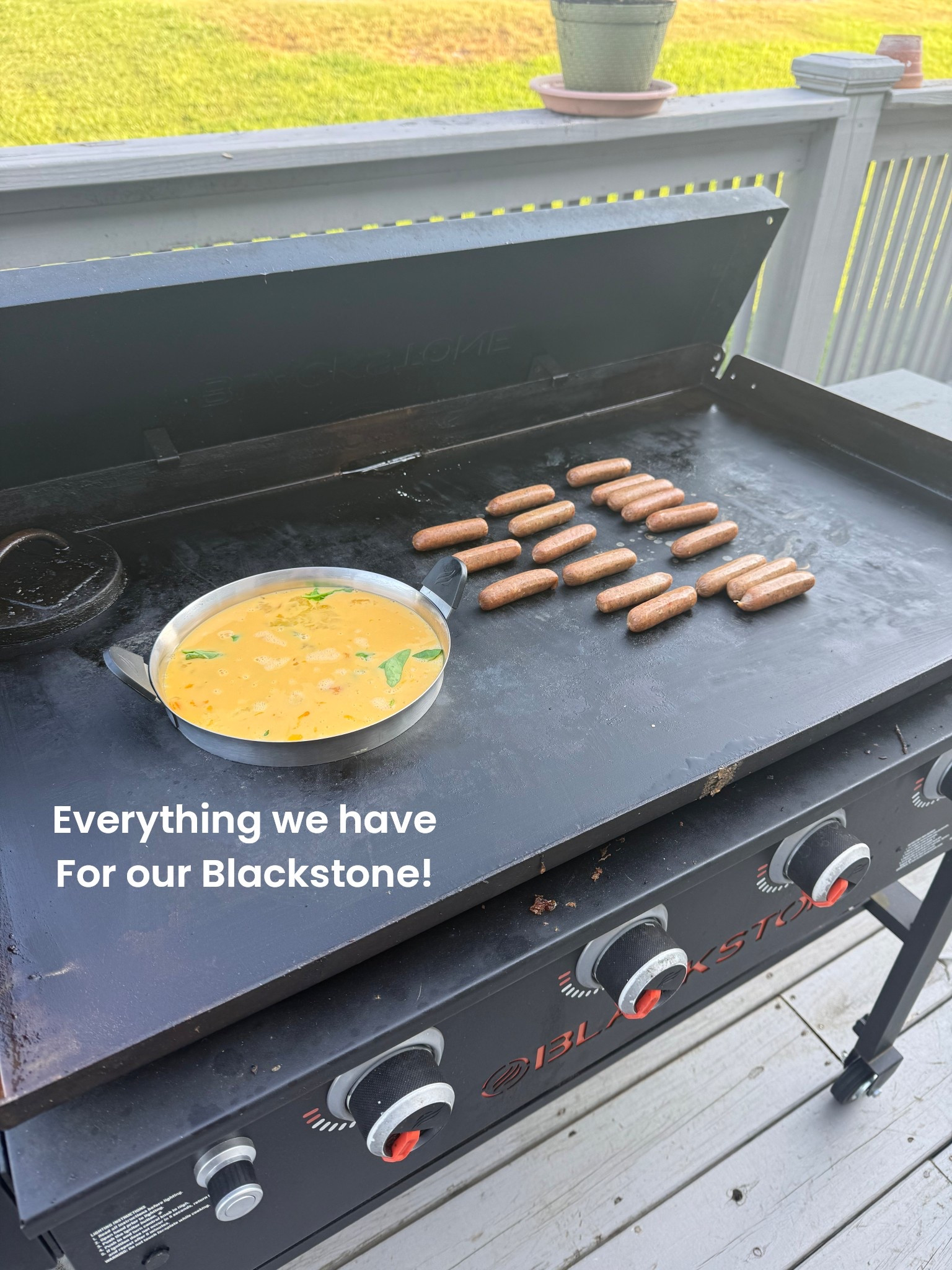 Blackstone and accessories we have linked here! 

#LTKHome #LTKParties #LTKautumn