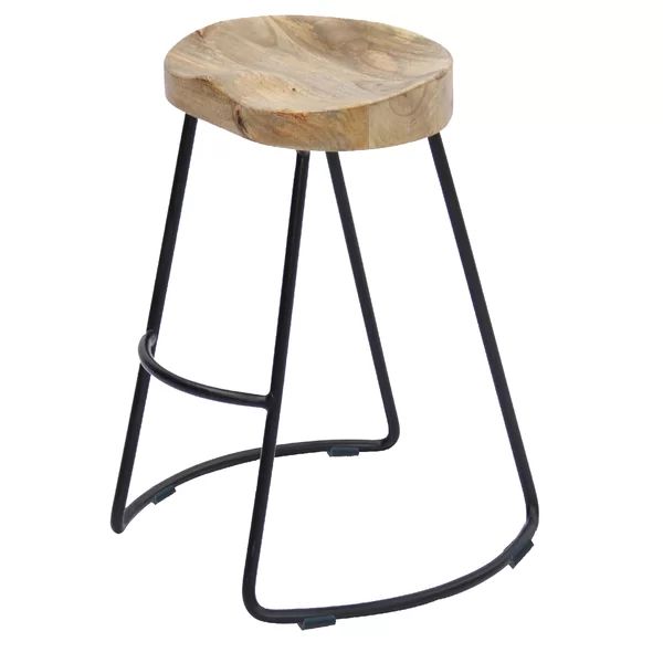 Deeter Solid Wood Stool | Wayfair North America