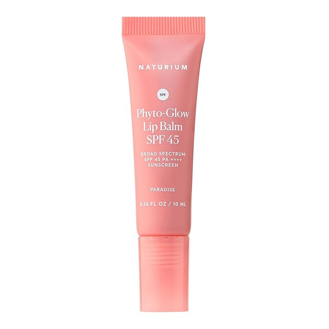 Naturium Phyto-Glow Lip Balm SPF 45 | Tinted Gloss with Broad Spectrum Sunscreen | 0.34 FL OZ / 1... | Amazon (US)