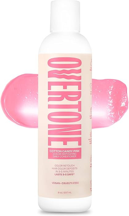 Overtone Daily Color Depositing Conditioner: 8oz Temporary Coloring Conditioner w/Shea Butter & C... | Amazon (US)