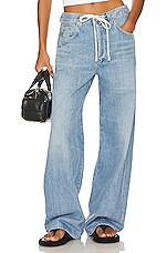 Citizens of Humanity Brynn Drawstring Trouser in Blue Lace from Revolve.com | Revolve Clothing (Global)