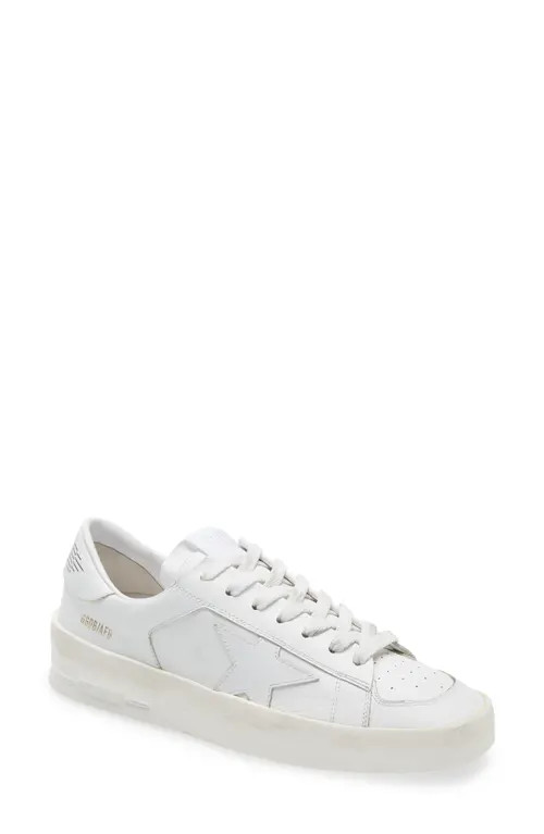 Golden Goose Stardan Low Top Sneaker in Optic White at Nordstrom, Size 8Us | Nordstrom