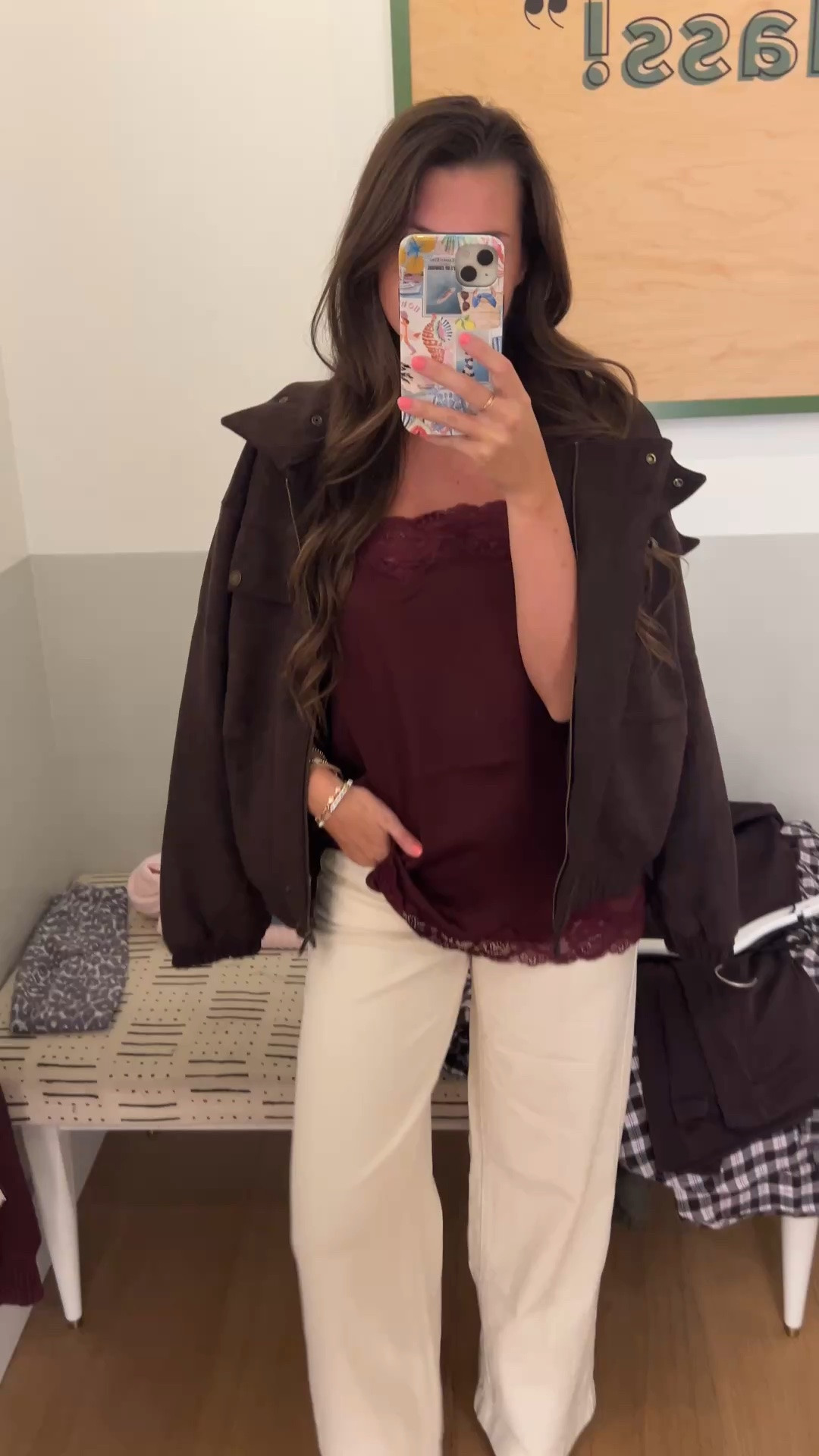 // brown suede bomber jacket for fall // ivory denim // aerie daydreamer jeans // I’m wearing an XS in the denim (wide leg), a small in the top, and a small in the jacket //

#LTKgrwm #LTKootd #LTKSeasonal