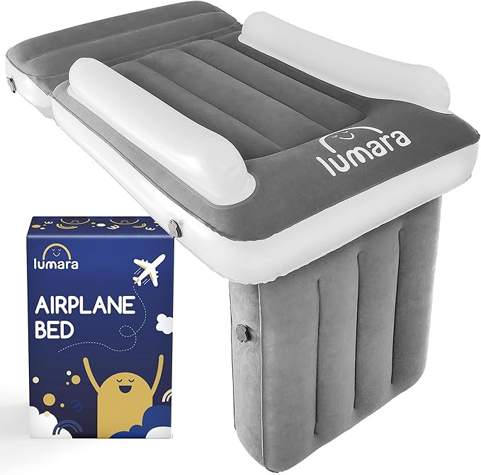 LUMARA Toddler Airplane Bed - Inflatable Airplane Bed for Toddlers, Plane Baby Mattress for Kids ... | Amazon (US)