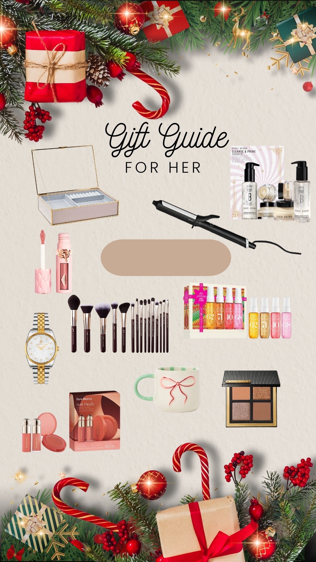Gift guide for her 

#LTKfestive #LTKbeauty #LTKgiftguide