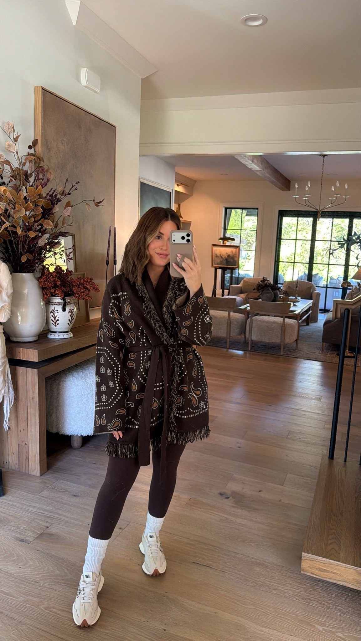 Linking my outfit details here! Wearing size xs/s in the cardigan (comes in several colors!), brown Lululemon leggings, and then paired with basic white socks & sneakers! 

Postpartum outfits || fall outfits || fall style || women’s fall outfit || comfy casual outfits ||

#LTKootd #LTKSeasonal #LTKmomlife