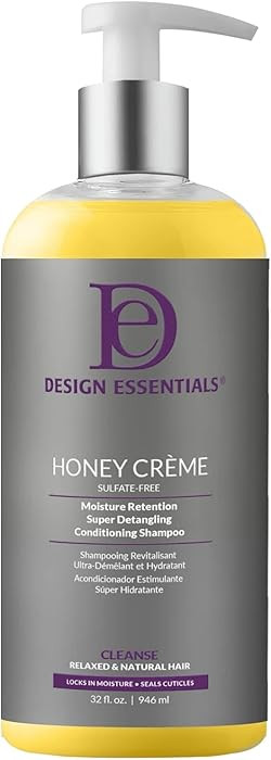 Design Essentials Honey Creme Moisture Retention Super Detangling Conditioning Shampoo, Sulfate F... | Amazon (US)