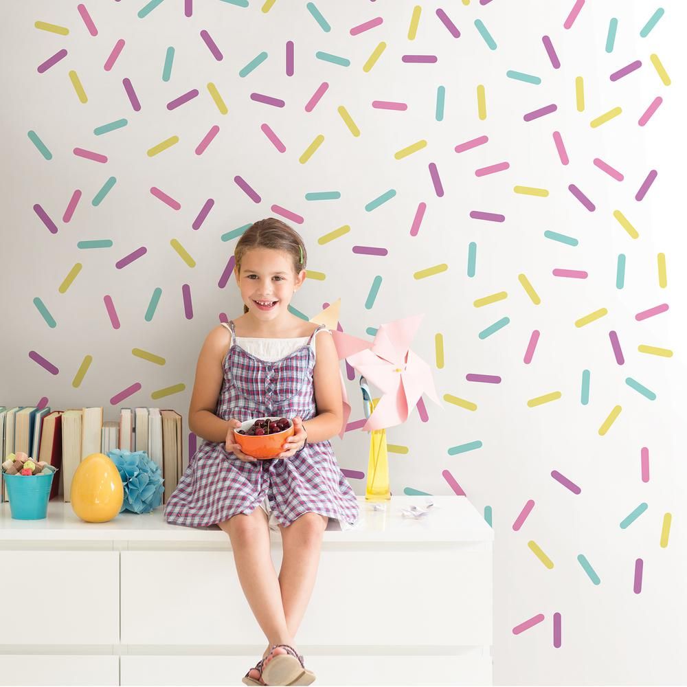 Wall Pops Multi-Color Sprinkles MiniPops | The Home Depot