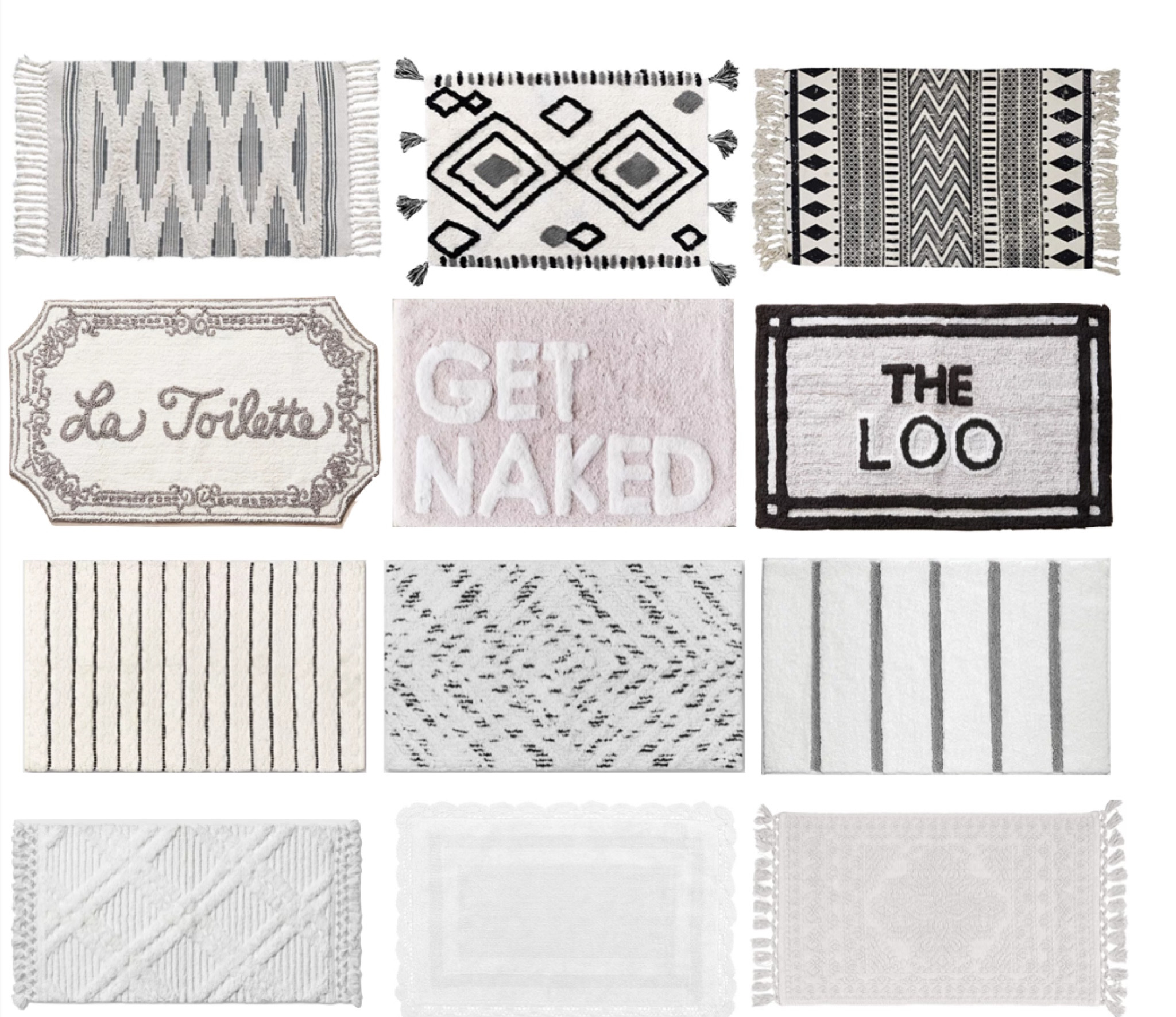 Relax Word Novelty Cute Bath Rug curated on LTK